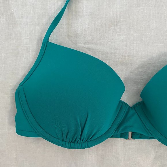 VICTORIA'S SECRET 32C Push-up Underwire Halter Bra Top - Picture 5 of 9